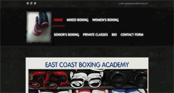 Desktop Screenshot of eastcoastboxingacademy.com